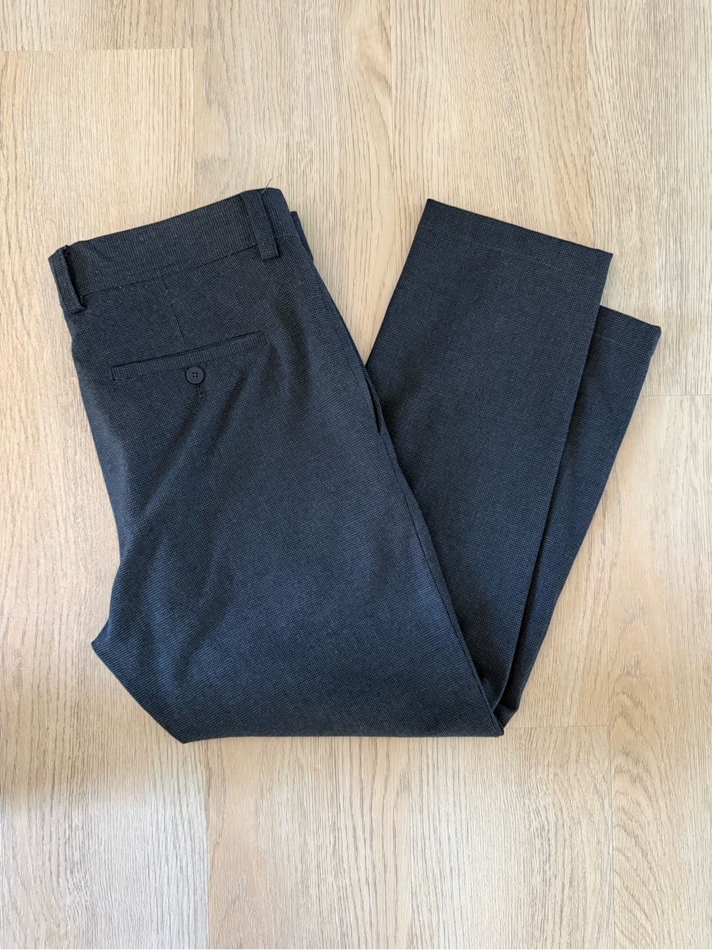 Zara Men's Dark Charcoal Slim Chinos